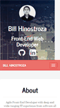 Mobile Screenshot of billhinostroza.com
